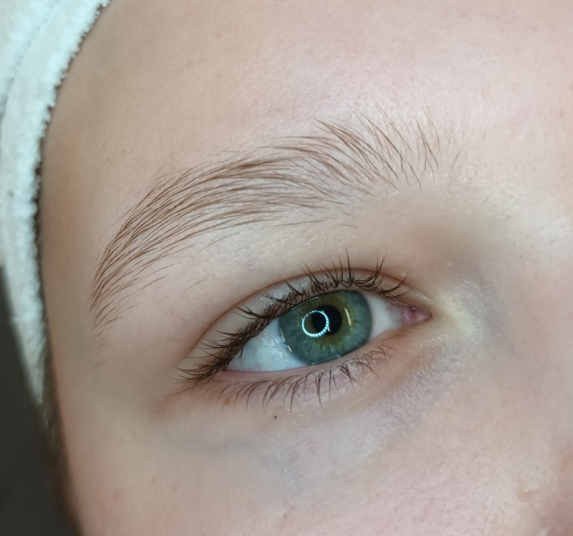 Wimpers en wenkbrauwen voor beide behandelingen